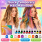 ⏳LAST DAY SALE 60% OFF!!🌈12-Color Temporary Hair Chalk Applicator Set🌈 |✅No Bleach, No Stain |