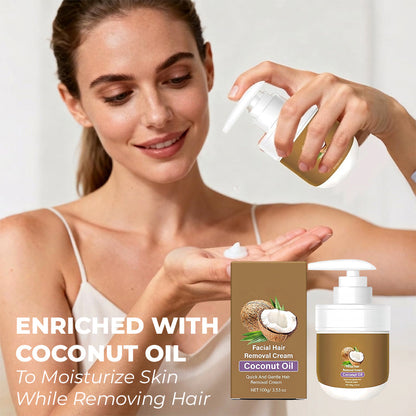 🥥Last Day 50% OFF🔥 Gentle Coconut Oil Hair Removal Cream
