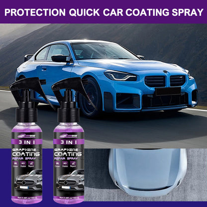 🔥Buy 2 Get 1 Free✨ 3 in 1 High Protection Quick Car Coating Spray