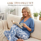🥳2026 HOT SALE 50% OFF! 💞Women's V-Neck Blouse & Printed Wide-Leg Pants Set
