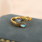 📢⏳Buy 1 Get 1 Free - 50% OFF !! ⏰Vintage Adjustable Open Ring with Teardrop Glowing Zircon