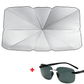 💥Summer Promotion 49% OFF☀️Car Sunshade – Effective Heat Insulation, UV Block & Easy Foldable Auto Windshield Protector