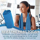 💦Summer Hot Sale - BUY 1 GET 1 FREE!!⚡Cold Sweat Towel You Can Use Anywhere, Anytime! Reusable Soft Absorbent Cooling Portable