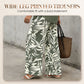 🥳2026 HOT SALE 50% OFF! 💞Women's V-Neck Blouse & Printed Wide-Leg Pants Set