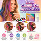 ⏳LAST DAY SALE 60% OFF!!🌈12-Color Temporary Hair Chalk Applicator Set🌈 |✅No Bleach, No Stain |