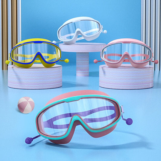 🔥Buy 1 Get 1 Free 🔥HD Large Frame Waterproof And Anti-fog Swimming Goggles