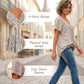 🎉 Last Day Promotion-60% OFF 🍃 Summer V-neck Loose Short sleeve Print Casual Women's T shirt