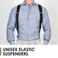 ⏳LAST DAY SALE 50% OFF !!📢Men's X-Back Suspenders with Hook Clips