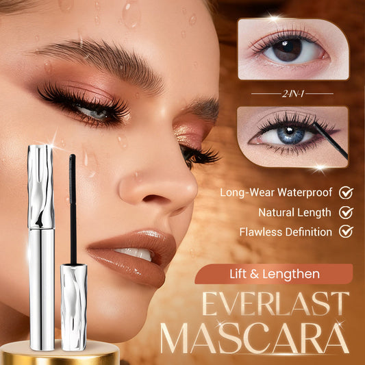 😍LAST DAY Buy 1 Get 1 Free!!💕Ultimate Waterproof & Sweatproof Lengthening & Curling Mascara👁️