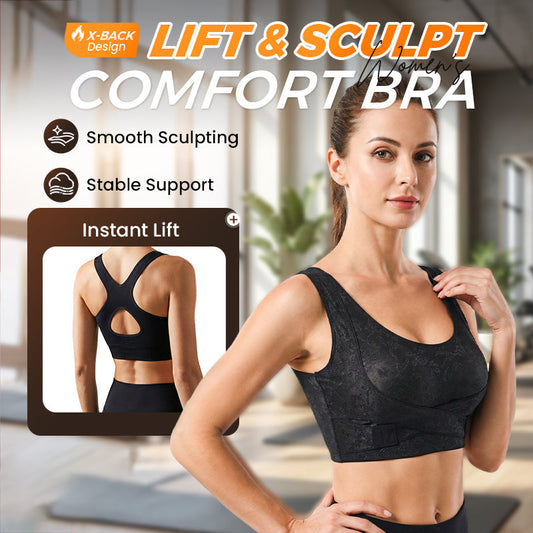 🔥Big Sales⚡50K+ SOLD!💖All-Day Comfort Meets Perfect Shape! Criss-Cross Lift & Sculpt Bra👚⚡️