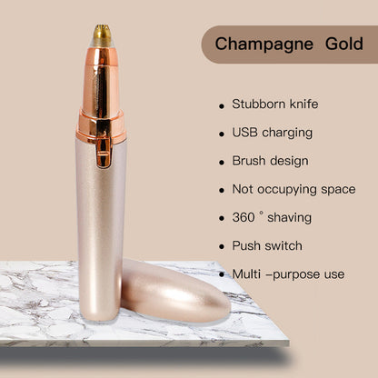 🏆Last Day Special Price ￡8.99!!✨ Electric Eyebrow Trimmer∣Painless Hair Removal∣2 Speed Settings🌸🔧