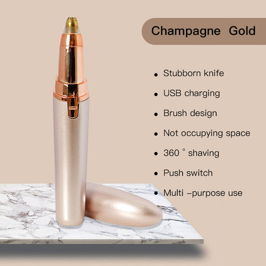 🏆Last Day Special Price ￡8.99!!✨ Electric Eyebrow Trimmer∣Painless Hair Removal∣2 Speed Settings🌸🔧