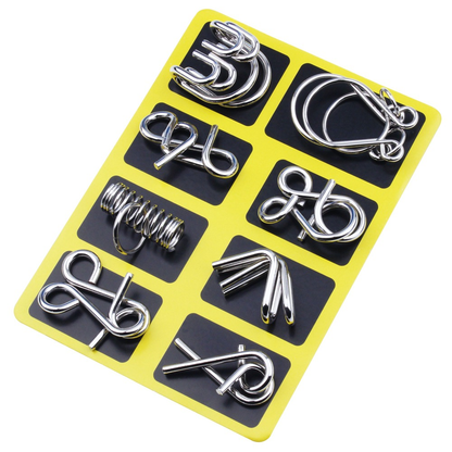 🔥Last Day Promotion 50% OFF🧠🔠Educational intellectual Toys IQ Toys,Metal Brain teaser Puzzles