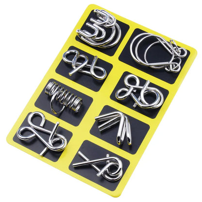 🔥Last Day Promotion 49% OFF🔥Educational intellectual Toys IQ Toys,Metal Brain teaser Puzzles