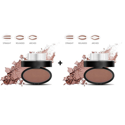 ✨Buy 1 Get 1 Free 🖌️50K+ Sold!!!🖤Eyebrow Stamp Powder Kit with Applicator Brush
