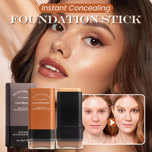 📢2026 Hot Sale 50% Off⏰Hydrating Lightweight Foundation Stick with Brush