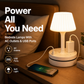 🔥Last day sale 50% OFF 💡Bedside Lamp with AC Outlets and USB Ports – Light Up & Power Up Your Nightstand 🔌