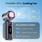 🌬️LAST DAY 50% OFF❄️Mini Handheld Cooling Fan – Fast Ice Cooling Portable Fan, 100 Speeds, 8‑Hour Battery