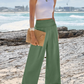 🎉Hot Sale 60% OFF🌸Women's Smocked Waist Wide Leg Palazzo Pants