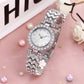 💎 Exquisite Crystal Studded Ladies' Watch with Bracelet ⌚✨