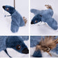 💥Hot Sale 49%OFF😻Realistic Sparrow Cat Toy – Rechargeable Chirping & Flapping Bird🐦
