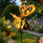 🌙 🐝Surprise Price: Only £9.99!!!🍃🪴Hanging Solar Bee Light – Warm Amber Glow, Flicker-Free, Perfect for Garden Parties, Camping, or Kids’ Rooms – Spread Joy Day and Night 🌞🌜
