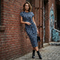 🥳2026 HOT SALE 50% OFF! 💞Women's Knot Bodycon Dress – Leopard print, tummy-flattering knot. Comfy & chic.✨🌹