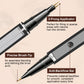 Double-ended Two-pronged Eyebrow Microblading Pencil with Eyebrow Brush