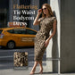 🥳2026 HOT SALE 50% OFF! 💞Women's Knot Bodycon Dress – Leopard print, tummy-flattering knot. Comfy & chic.✨🌹