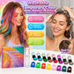 ⏳LAST DAY SALE 60% OFF!!🌈12-Color Temporary Hair Chalk Applicator Set🌈 |✅No Bleach, No Stain |