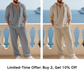 🔥HOT SALE 50% OFF🎁💥Men's Hooded Casual Loose Top & Pants 2-Piece Set