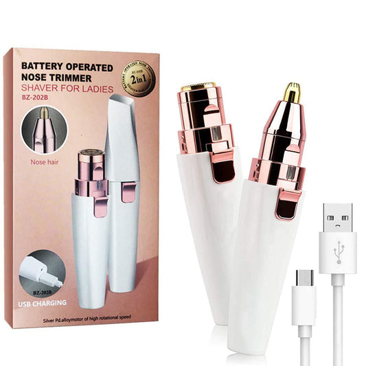 🩷Last Day 49% OFF🩷2-in-1 Women's Eyebrow and Facial Hair Removal Device