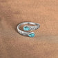 📢⏳Buy 1 Get 1 Free - 50% OFF !! ⏰Vintage Adjustable Open Ring with Teardrop Glowing Zircon