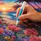 🔥 Last Day 50% OFF 💎 Automatic Diamond Painting Bead Dispenser Pen & Tray Set