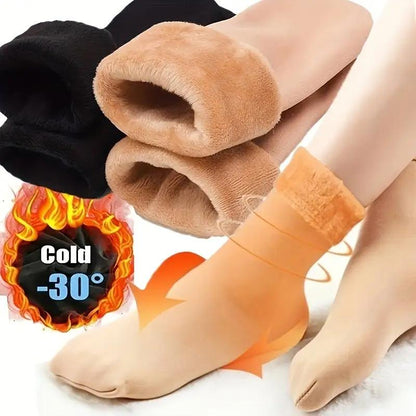 ❄️🎁5/10PCS Unisex Thickened Fleece Lined Cold-Proof Winter Socks