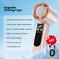🌬️LAST DAY 50% OFF❄️Mini Handheld Cooling Fan – Fast Ice Cooling Portable Fan, 100 Speeds, 8‑Hour Battery