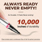 Double-ended Two-pronged Eyebrow Microblading Pencil with Eyebrow Brush