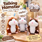 🐹 Last Day Special Price £9.99!!✨Talking Hamster Plush – repeats whatever you say, auto head-shaking, hilarious fun for kids & adults.🎁