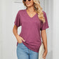 💕End Of Season 50% OFF🌷V-Neck Solid Color Loose Ladies Tops