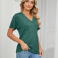💕End Of Season 50% OFF🌷V-Neck Solid Color Loose Ladies Tops