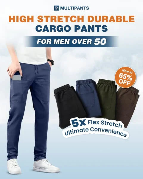 🔥Last Day Sale 70% OFF🔥MultiPants – High Stretch Multi-pocket Durable Cargo Pants
