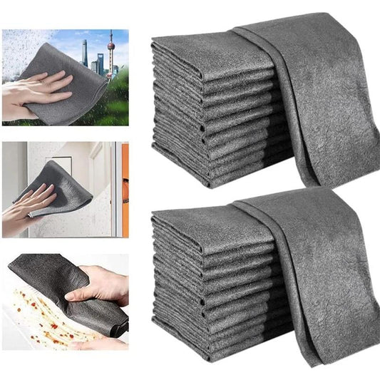 🌟Kitchen Essentials💥Each Low to ￡0.47🏠️Thickened Magic Cleaning Cloth