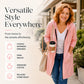 ⏰This week's Hot Sales - 50% Off🍂 Women's Casual Zip-Up Hoodie Jacket – Autumn Lightweight Everyday Coat 🧥✨