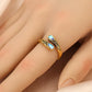 📢⏳Buy 1 Get 1 Free - 50% OFF !! ⏰Vintage Adjustable Open Ring with Teardrop Glowing Zircon