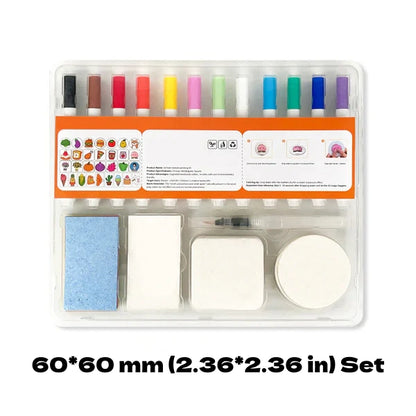 💥Limited-time 49% discount🎨🎁Amazing 3D Foam Texture Painting Set