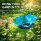 🔥Hot Sale-50% Off🌺Handmade Metal Flower Garden Stake🐦