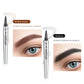 ✨Limited Time Offer - BUY 1 GET 1 FREE!!✨3D Waterproof Microblading Eyebrow Pen 4 Fork Tip Tattoo Pencil