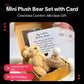 📢📢50% OFF !! ⏰Handmade Mini Plush Teddy Bear in Box (4Pcs/Set)
