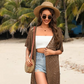 🔥 LIMITED-TIME Just £14.99!!😍Women’s Oversized Knit Cardigan – Lightweight Crochet Tassel Kimono for Summer 🌸