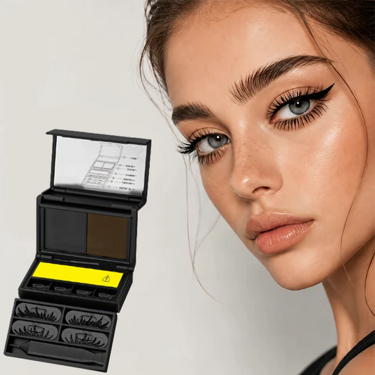 🔥Limited‑Time 50% OFF✨3‑in‑1 Eyeliner & Lower Lash Stamp Kit – Stamp perfect wings & lashes in seconds
